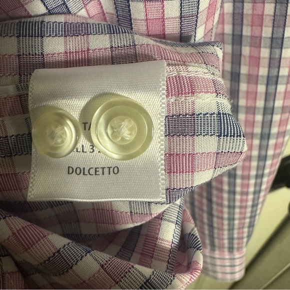 UNTUCKit Men's Wrinkle-Free Dolcetto Shirt Size Medium - Picture 5 of 5